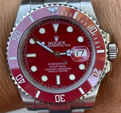 box rolex red|rolex red submariner price.